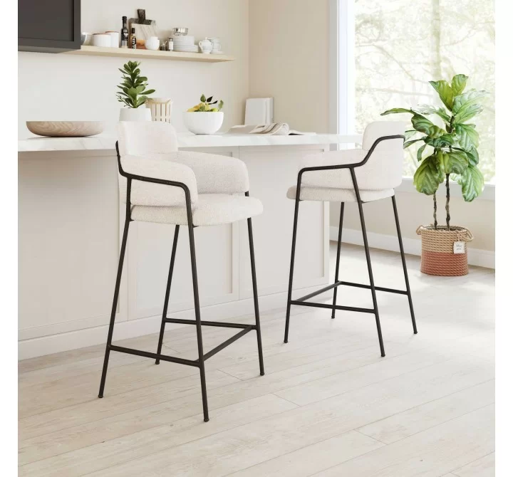 Marcel Barstool in Cream - Lifestyle