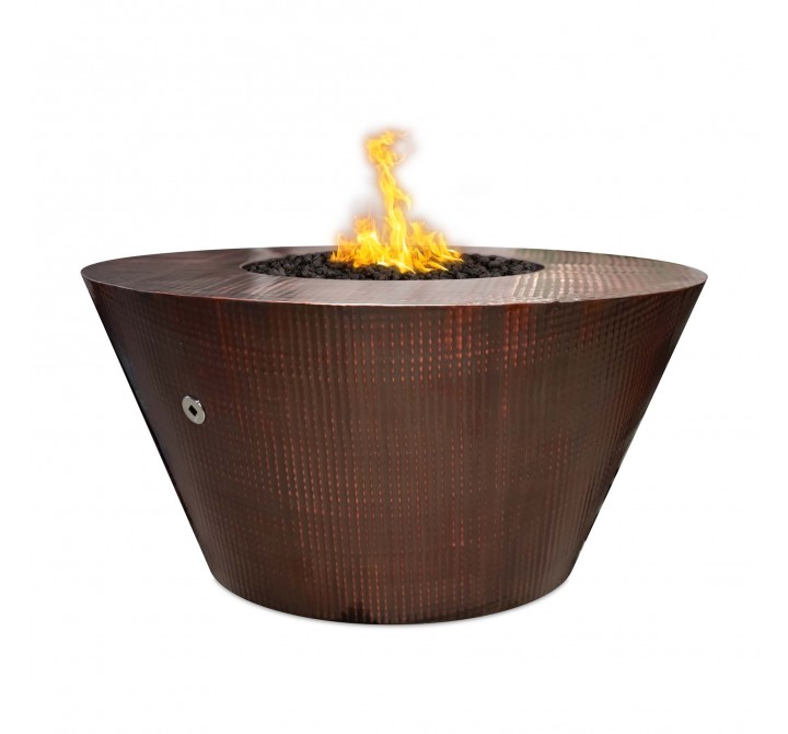 The Outdoor Plus Martillo Round Copper Fire Pit 