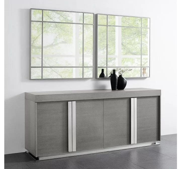 Maurice Buffet In Gray Oak Veneer - Lifestyle