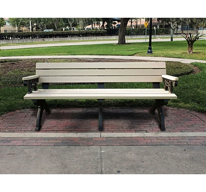 Polly Products Monarque Backed Bench