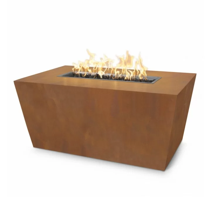 The Outdoor Plus Mesa Fire Pit - Corten Steel
