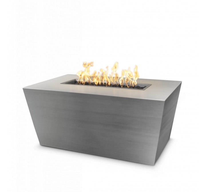 The Outdoor Plus Mesa Fire Pit - Stainless Steel