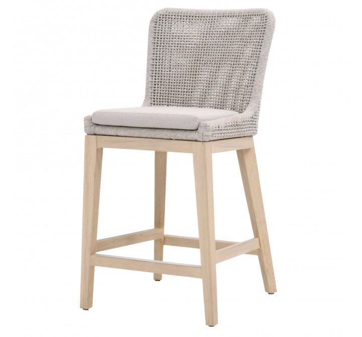 Essentials For Living Mesh Outdoor Counter Stool - Front Side Angle