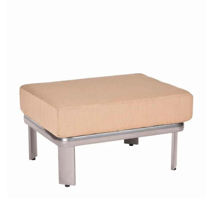 Woodard Metropolis Sectional Square Ottoman - Angled