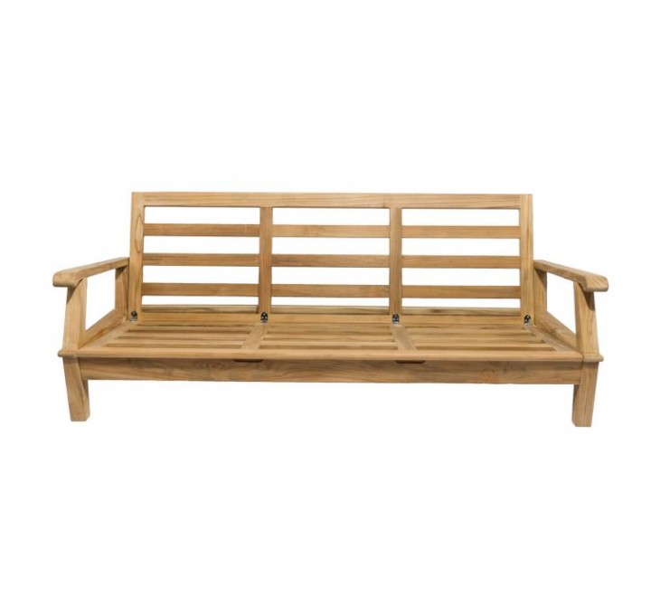 Royal Teak Miami Love Seat / 3-Seater / FRAME ONLY
