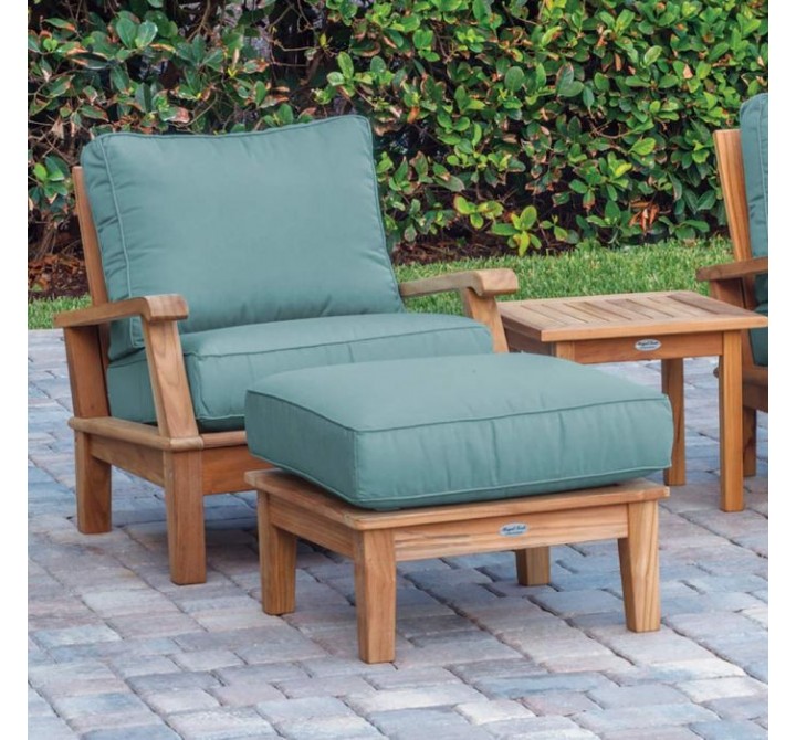 Royal Teak Miami Ottoman / FRAME ONLY Outdoor