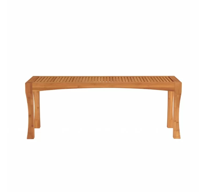 Greenington Newport Outdoor Bench - Front Angle