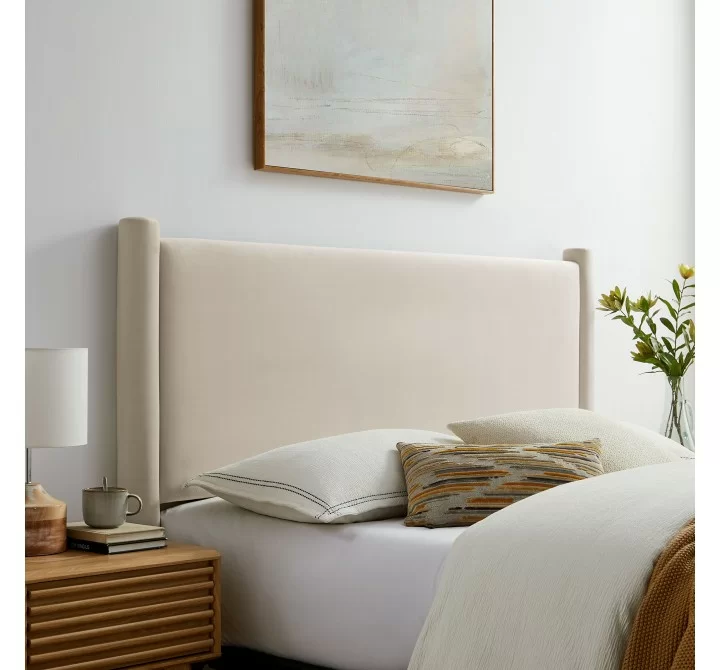 Modway Rael Performance Velvet Full Headboard Ivory