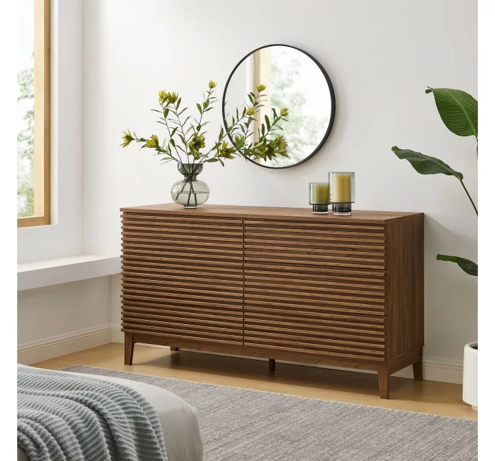 Modway Render 63” 6-Drawer Dresser