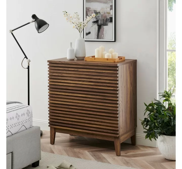 Modway Render Large 3-Drawer Nightstand