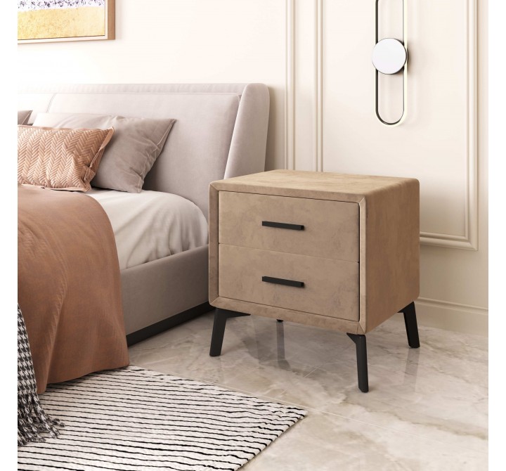 Montana Side Table Brown - Lifestyle