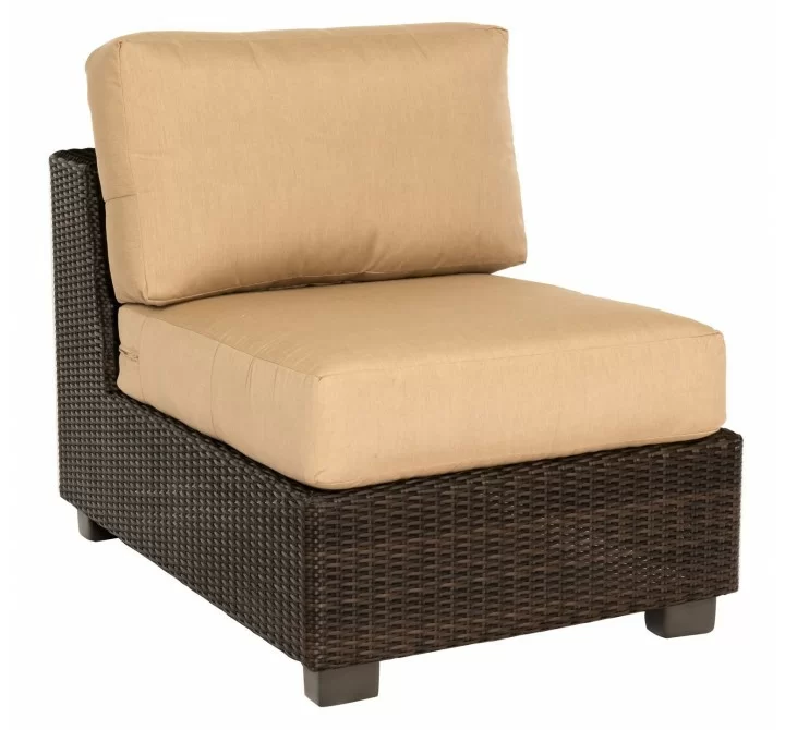 Woodard Montecito Armless Sectional Unit - Angled View