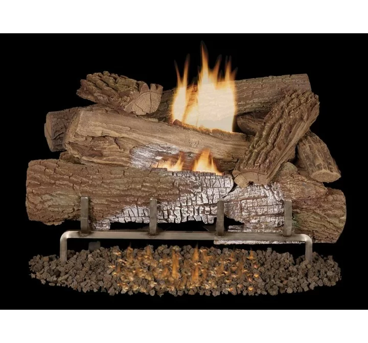 Superior Fireplaces Mossy Oak 24" Vent-free Log And Concrete