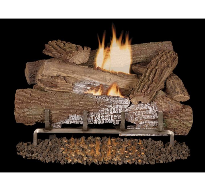 Superior Fireplaces Mossy Oak 24" Vent-free Log And Concrete
