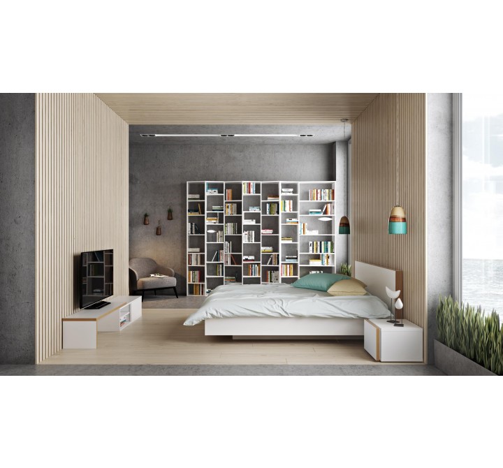 TemaHome Valsa Composition 2012-004 in Pure White - Lifestyle