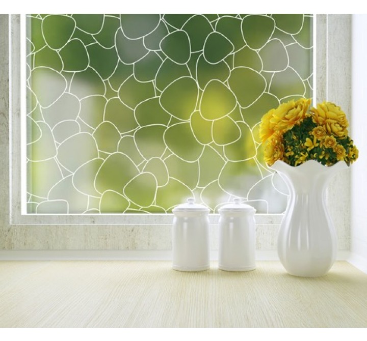 Odhams Press Pebbles Privacy Adhesive Window Film