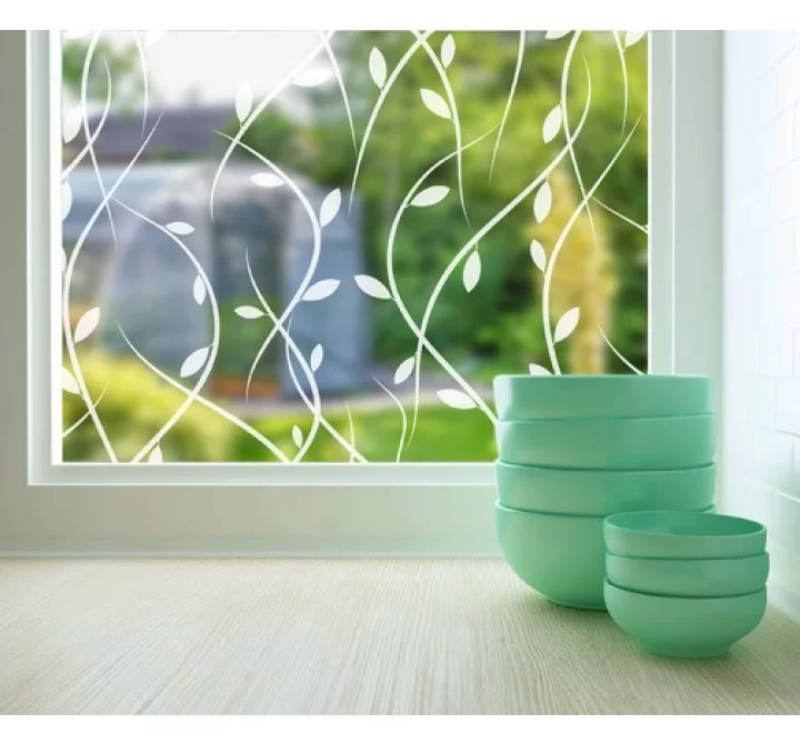 Odhams Press Vines Sheer Adhesive Window Film