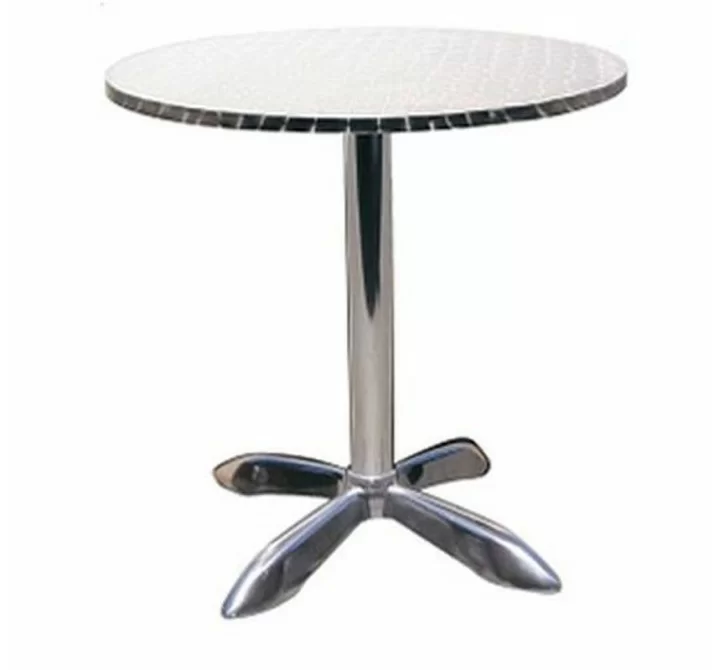 H&D Seating 760R 23.5" Round Aluminum Restaurant Table