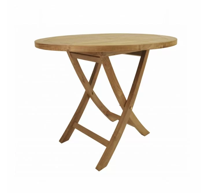 Bahama 35-inch Round Bistro Folding Table-1