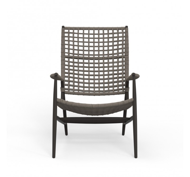 Sunset West Grigio Highback Chair - Front Angle