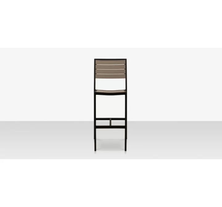 Source Furniture Napa Aluminum Stackable Bar Side Chair