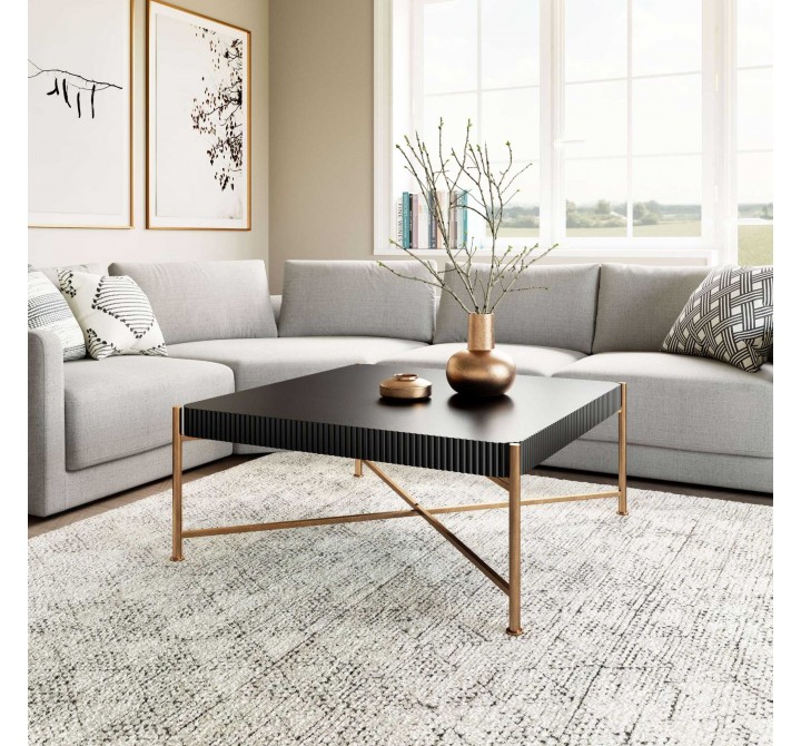 Nazaire Coffee Table Black - Lifestyle
