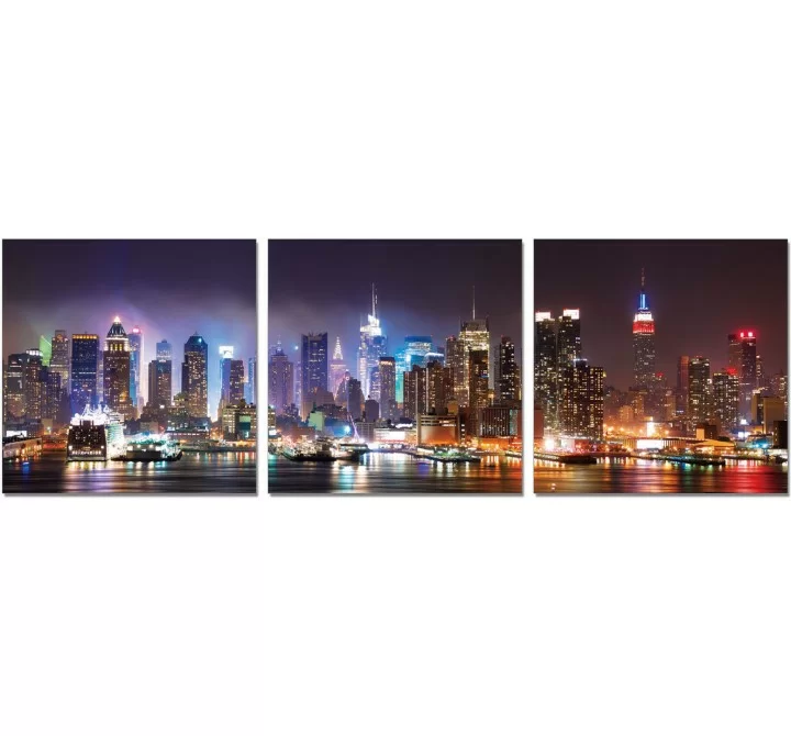 J&M Furniture Acrylic Wall Art New York | SH-71051ABC