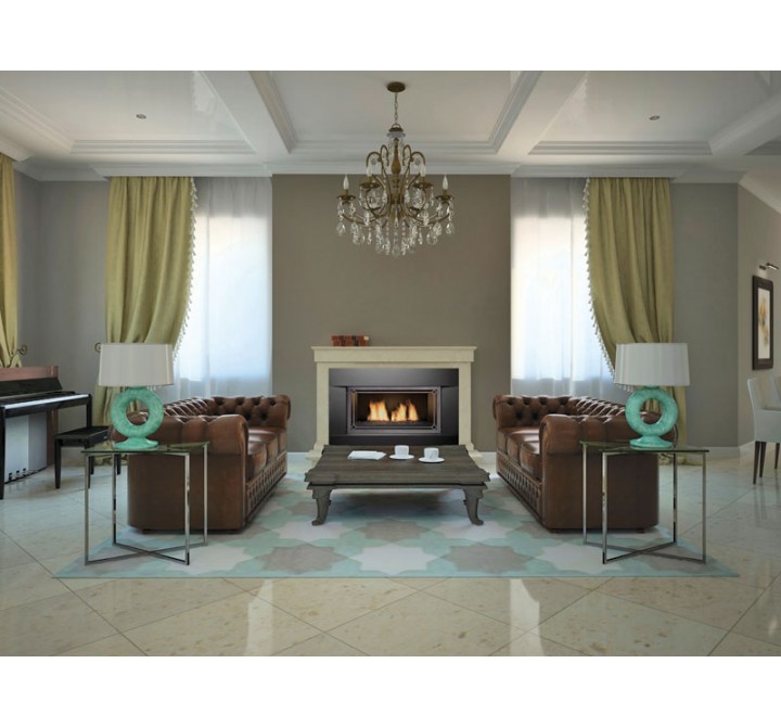 Sierra Flame Newcomb 36 Direct Vent Linear Gas Fireplace - Lifestyle