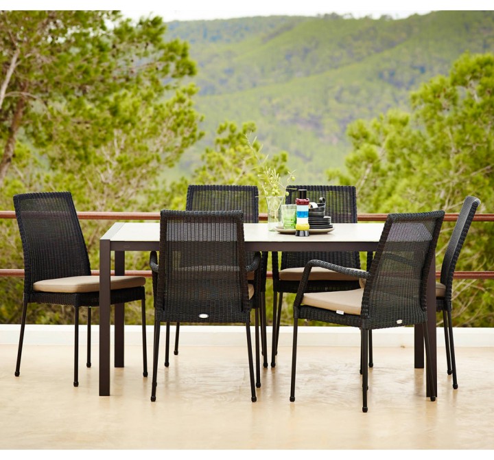 Cane-Line Newport Armchair, Stackable_12009