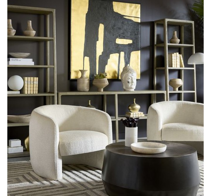 Sunpan Doncaster Low Bookcase - Lifestyle