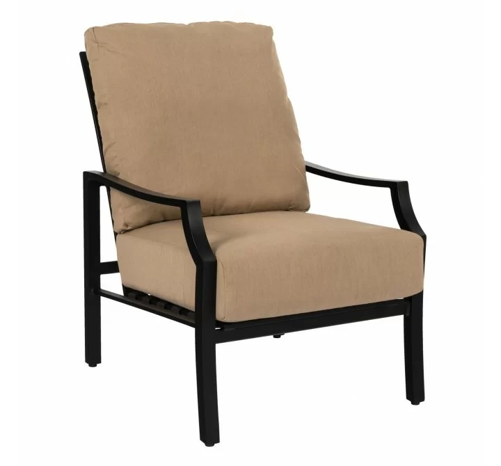 Woodard Nico Cushion Lounge Chair - Angled