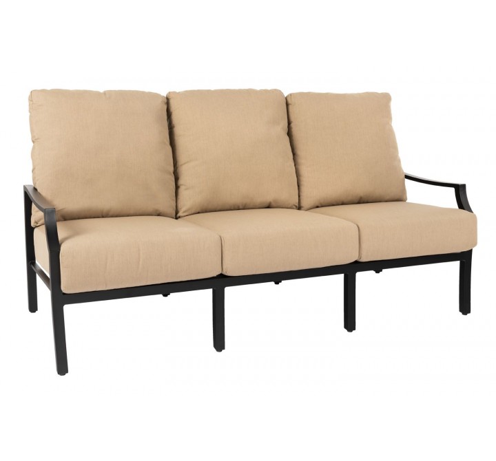 Woodard Nico Cushion Sofa - Angled