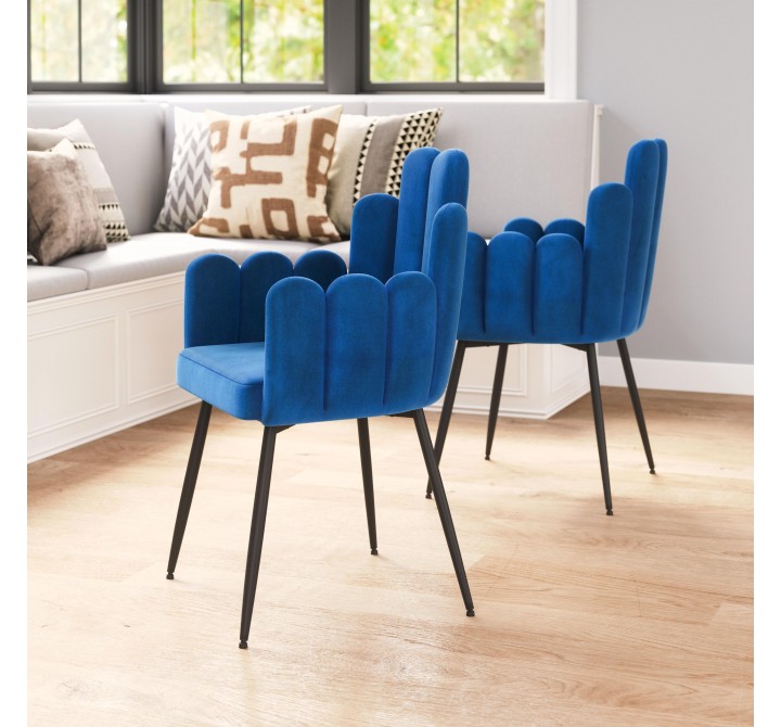 Noosa Dining Chair in Navy Blue-Lifestyle 1