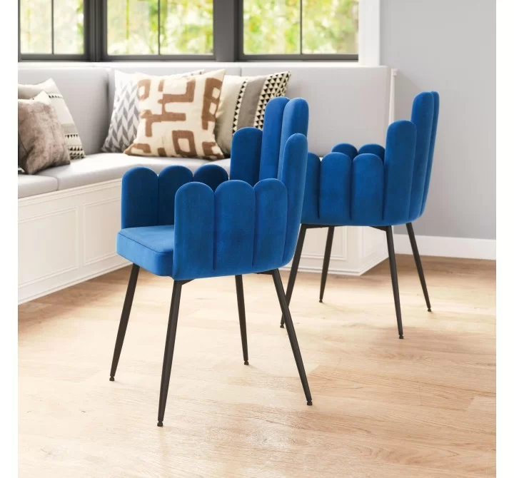Noosa Dining Chair in Navy Blue-Lifestyle 1