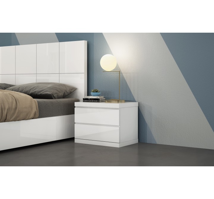 Whiteline Modern Living Anna Night Stand - Small - Lifestyle
