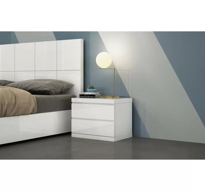 Whiteline Modern Living Anna Night Stand - Small - Lifestyle