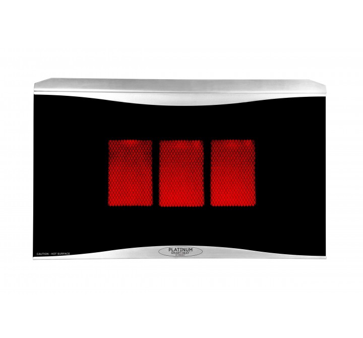 Bromic Platinum Smart-Gas 300 Radiant Heat Patio Heater Front Angle