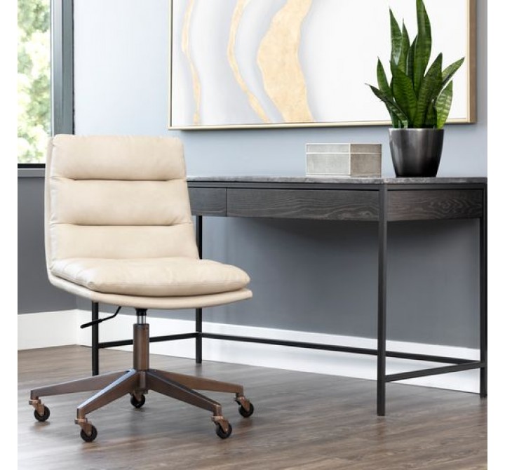 Sunpan Stinson Office Chair Bravo Cream - Lifestyle