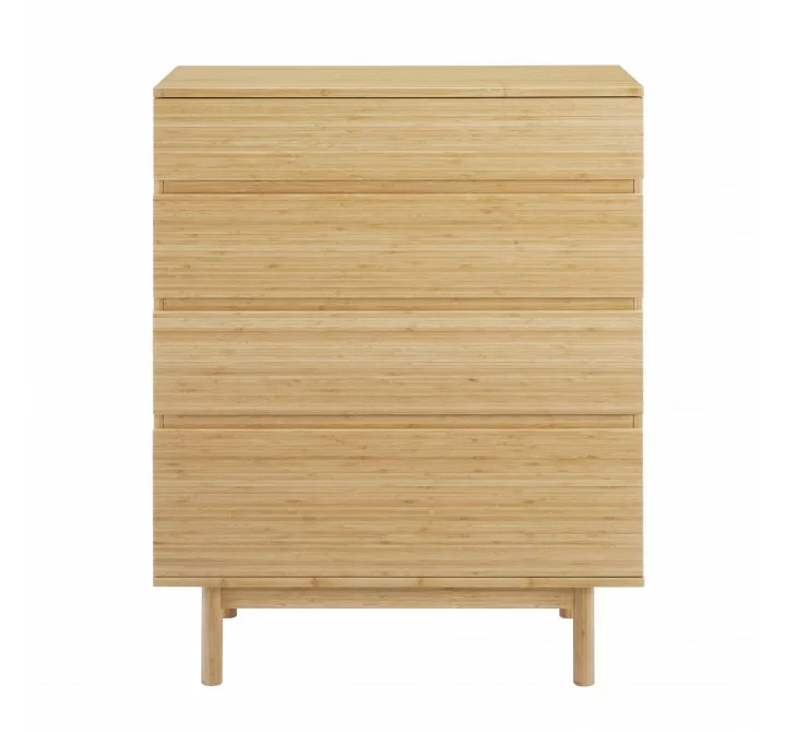 Greenington Monterey 4 Drawer High Chest, Wheat - Front Angle