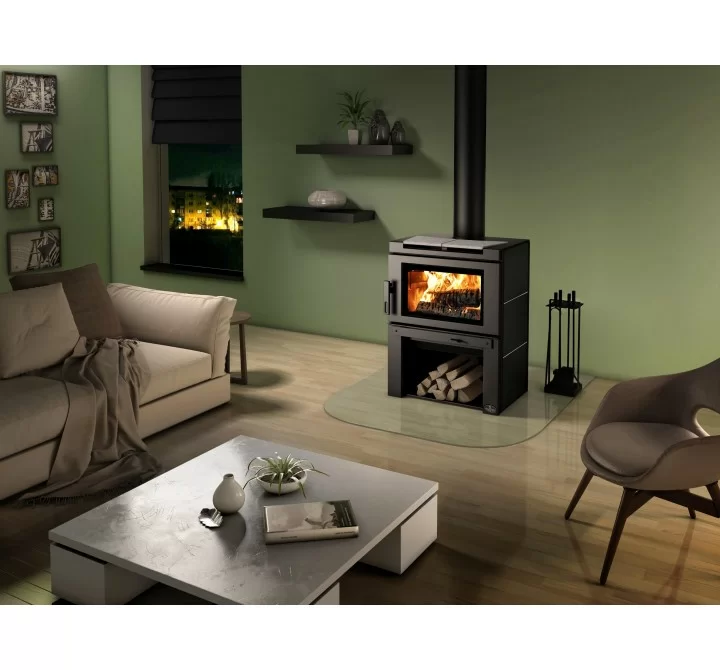 Osburn Stoves Matrix Wood Stove with Variable Speed Blower - Lifestyle 1 