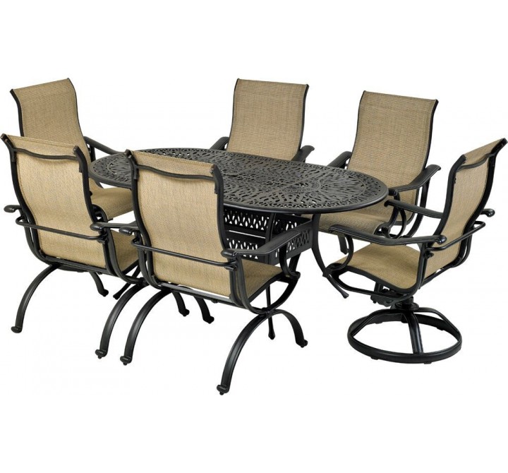 Patio Resort Lifestyles Bridgetown 7-Piece Dining Set