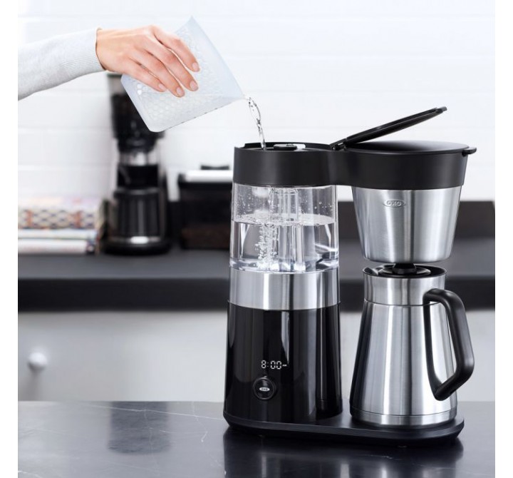 Oxo Barista Brain 9-cup Coffee Maker In Black/Silver - Lifestyle