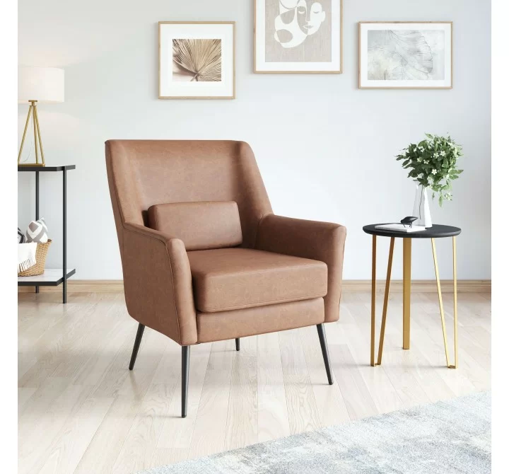 Zuo Modern Ontario Accent Chair Vintage Brown - Lifestyle