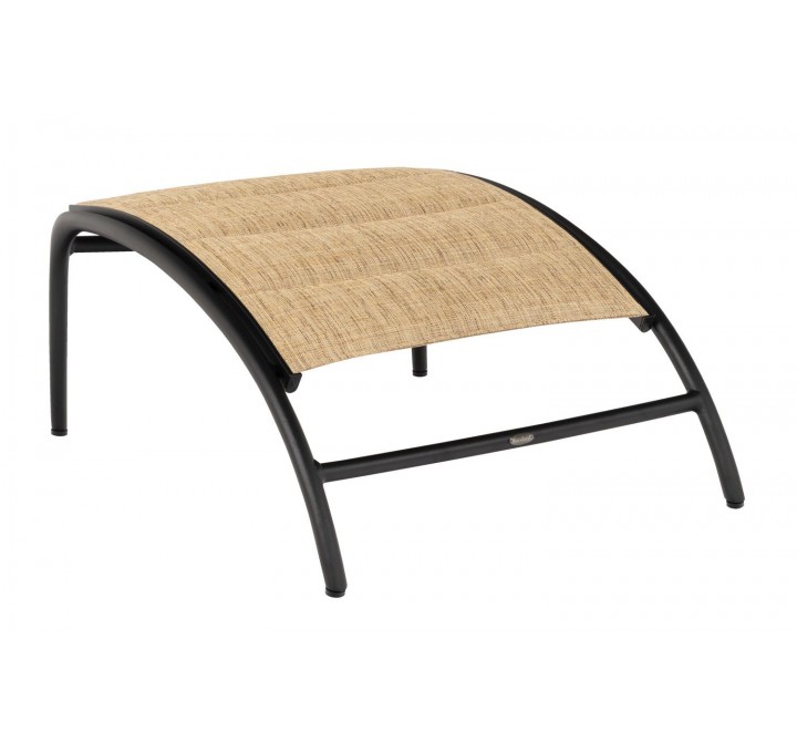 Woodard Orion Padded Sling Ottoman - Angled