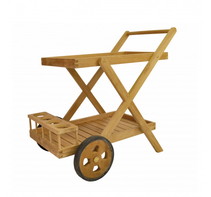 Anderson Teak Cobana Serving Trolley 1