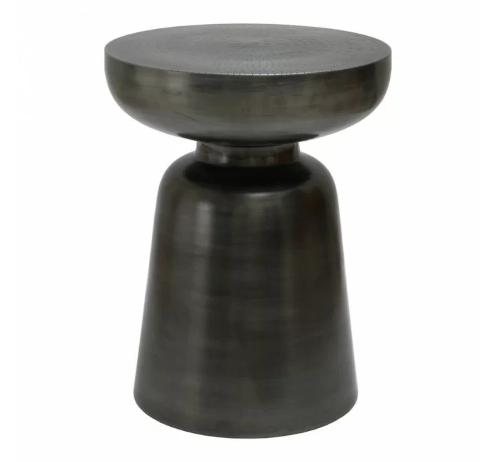 Moe's Home Collection Arthur Accent Table - Antique Zinc - Front Angle