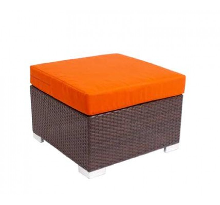 Aruba Ottoman Java Wicker - No Cushion