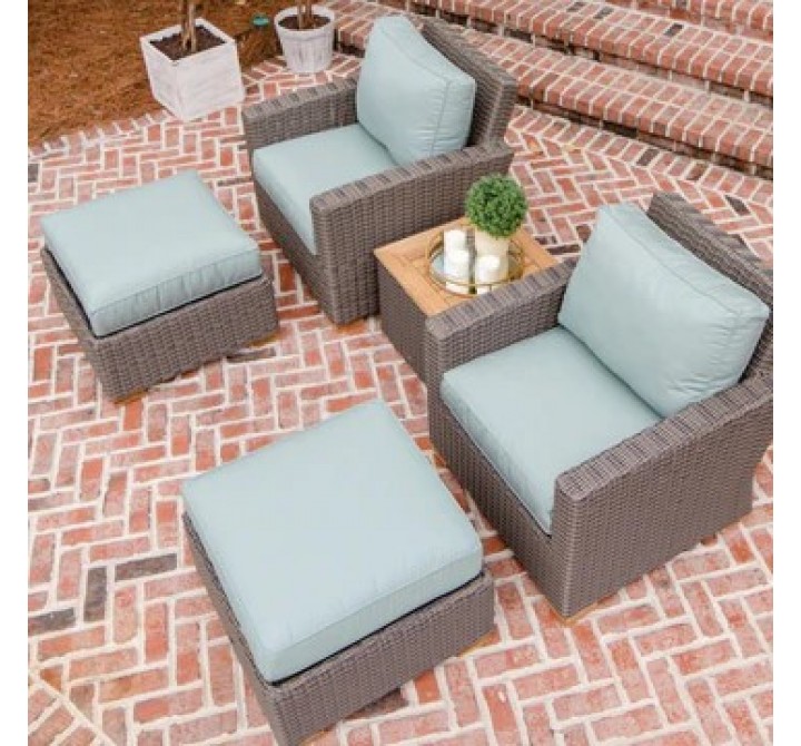 Royal Teak Boca Ottoman