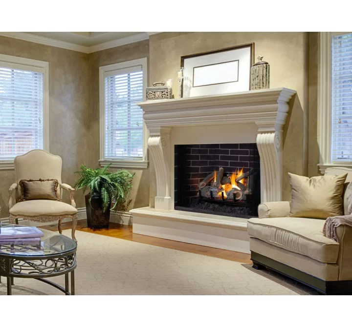 Superior Fireplaces 24" Ozark Charred Oak Logs 8 pcs Set - Lifestyle