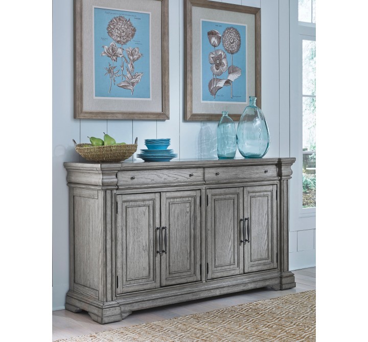 Pulaski Furniture Madison Ridge Farmhouse Server Room View